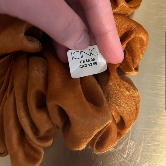 Jewel Tone Oversized Satin Hair Scrunchies, Set of 4, NWT - Picture 3 of 9